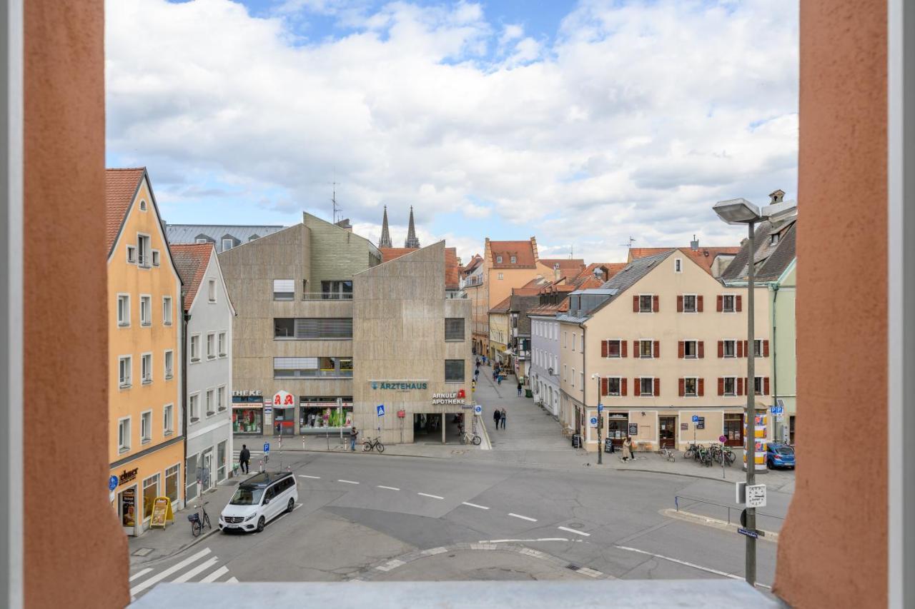 Arnulfsplatz Aparts Řezno Exteriér fotografie