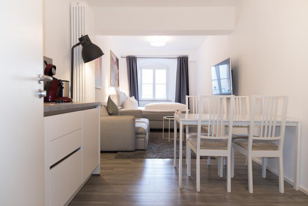 Arnulfsplatz Aparts Řezno Pokoj fotografie